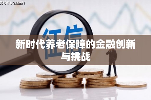 通河新时代养老保障的金融创新与挑战