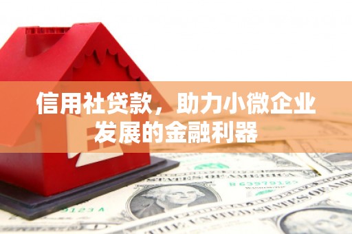 通河信用社贷款，助力小微企业发展的金融利器