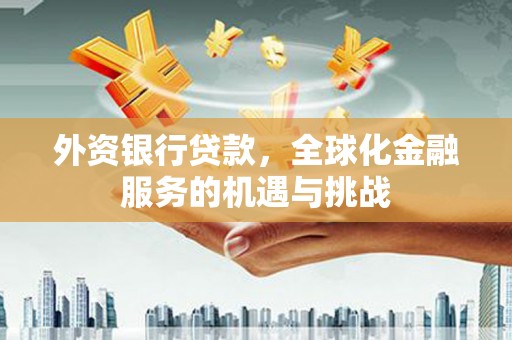 通河外资银行贷款，全球化金融服务的机遇与挑战